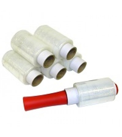 Stretch Film Clear Baby Roll With Dispenser (24 rolls/ctn)